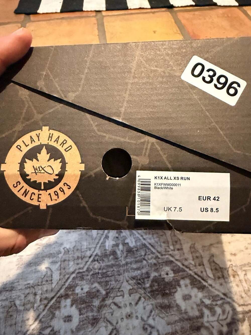 K1X Metropolitan Conquest Gear Black Sneakers Size 8.5 Canadian Brand - Picture 12 of 12